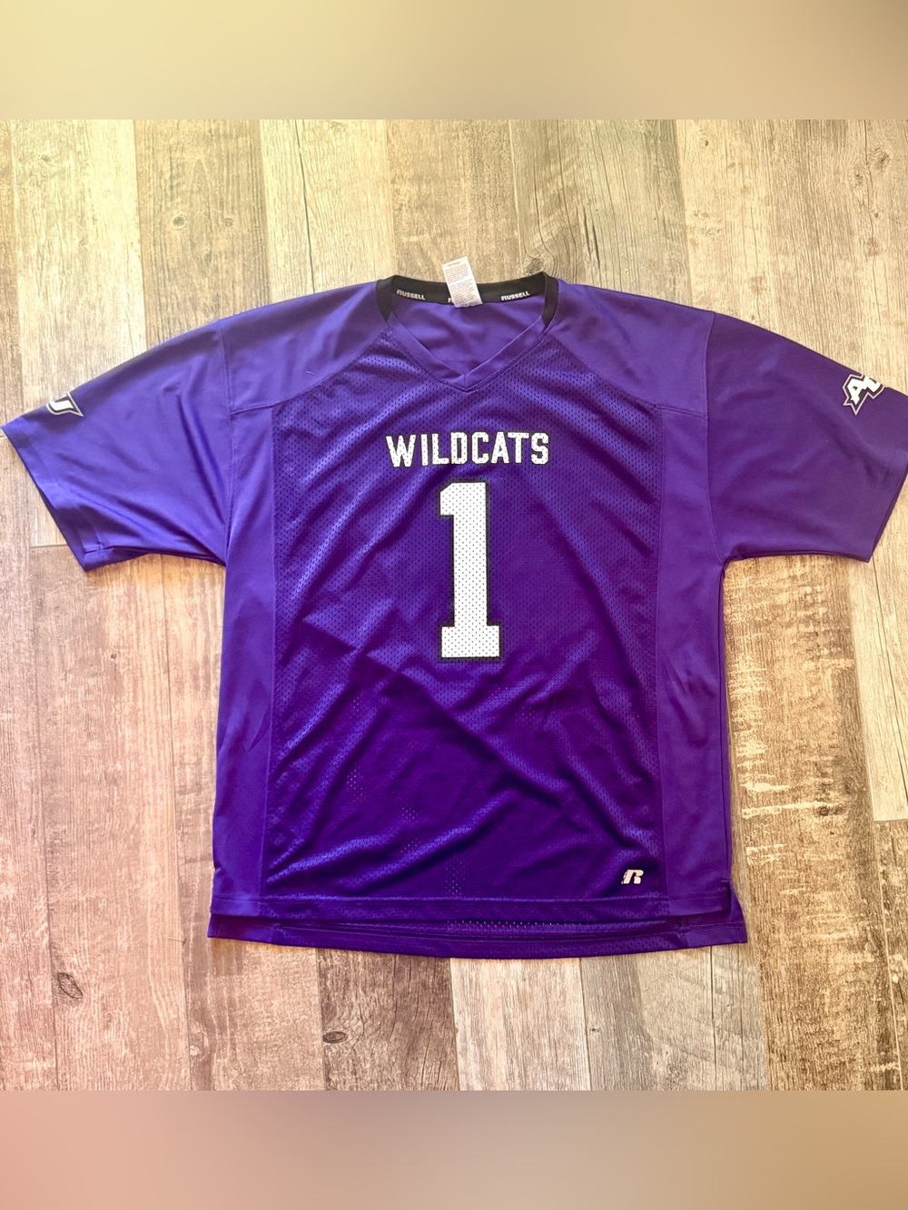 Abilene Christian University Wildcats Russell Football Jersey Men’s Large #1